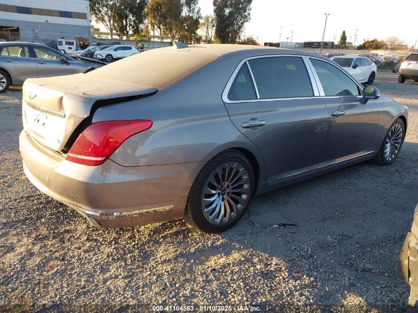 VIN KMHG54JH4JU043497 2018 Genesis G90, 5.0 Ultimate no.4