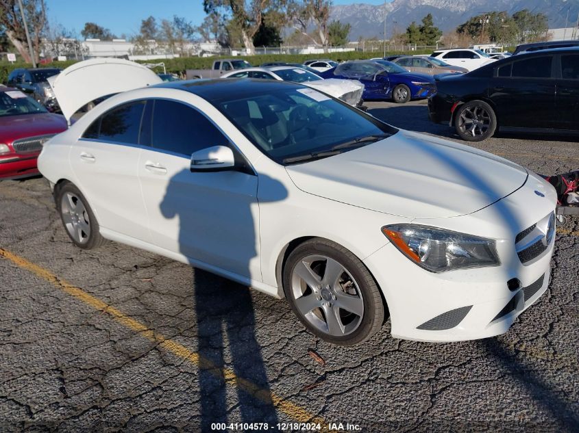 VIN WDDSJ4EB0GN336399 2016 Mercedes-Benz CLA 250 no.1