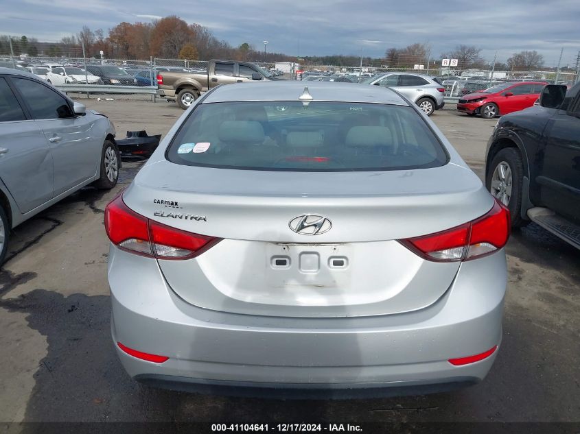 VIN KMHDH4AE1EU071800 2014 Hyundai Elantra, SE no.16