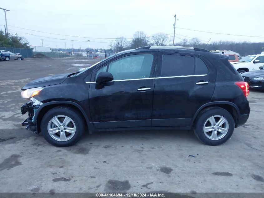 2019 Chevrolet Trax Lt VIN: KL7CJLSB4KB821293 Lot: 41104694