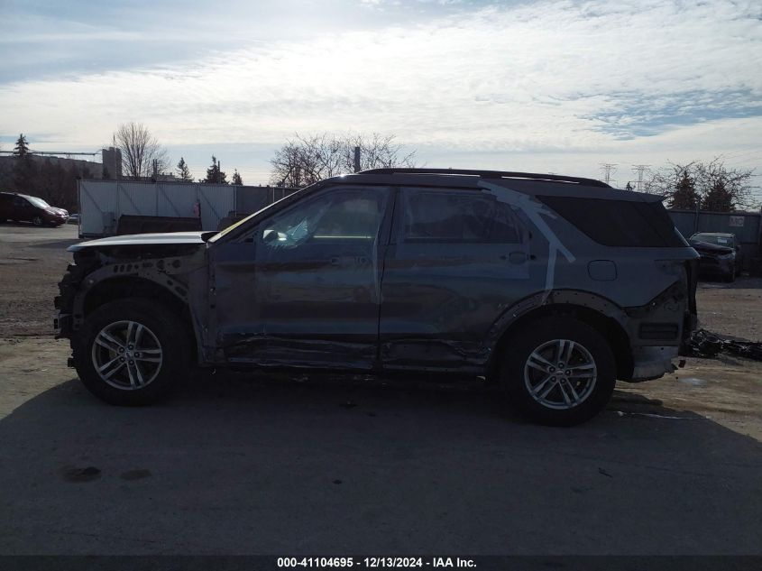 2021 Ford Explorer Xlt VIN: 1FMSK8DH3MGA58033 Lot: 41104695