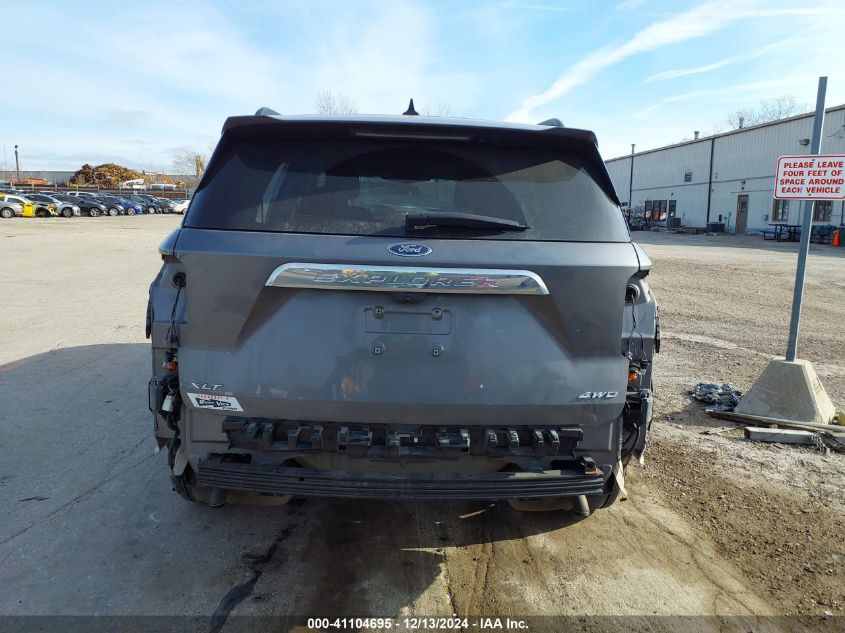 2021 Ford Explorer Xlt VIN: 1FMSK8DH3MGA58033 Lot: 41104695