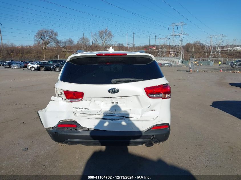 2016 Kia Sorento 2.4L Lx VIN: 5XYPG4A35GG123095 Lot: 41104702