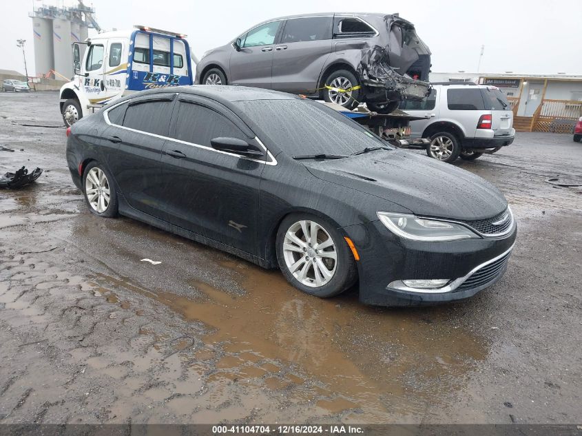 VIN 1C3CCCAB0GN137334 2016 CHRYSLER 200 no.1