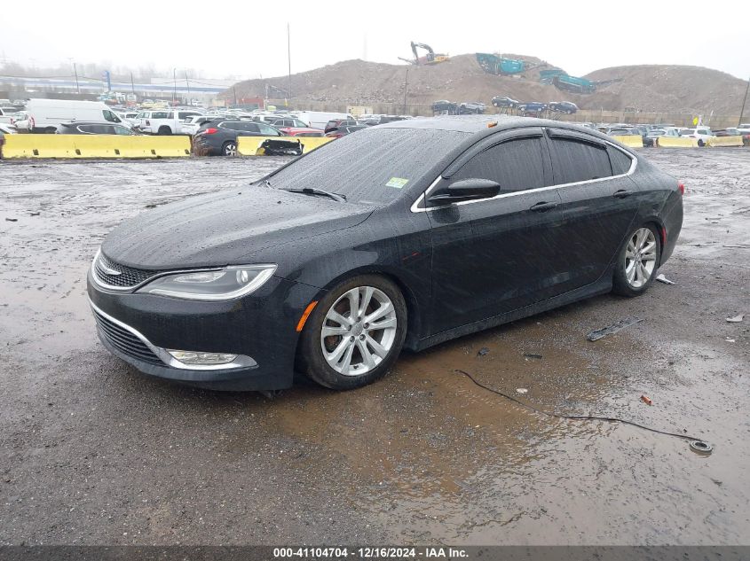 VIN 1C3CCCAB0GN137334 2016 CHRYSLER 200 no.2