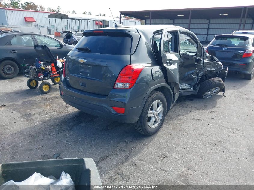 VIN 3GNCJKSB0KL401761 2019 Chevrolet Trax, LS no.4