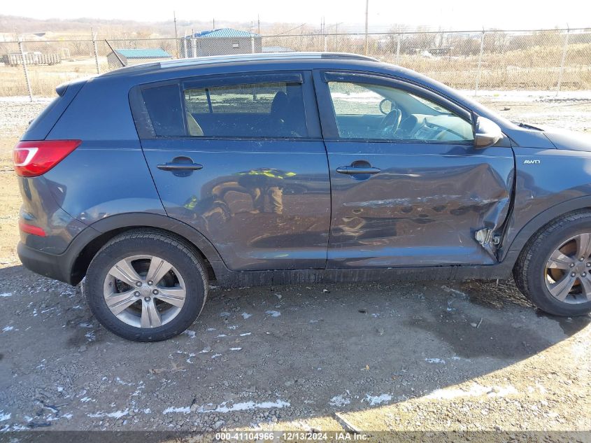 2011 Kia Sportage Lx VIN: KNDPBCA20B7050482 Lot: 41104966