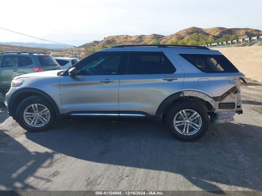 2022 Ford Explorer Xlt VIN: 1FMSK7DH4NGB34595 Lot: 41104985