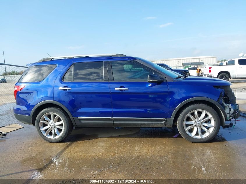 2013 Ford Explorer Xlt VIN: 1FM5K7D89DGA17266 Lot: 41104992