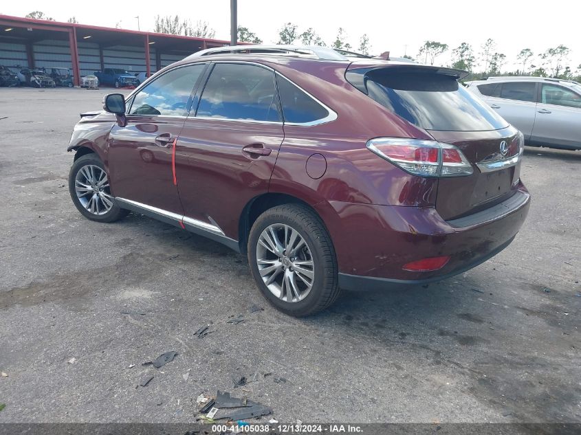 VIN 2T2ZK1BA2DC120905 2013 Lexus RX, 350 no.3