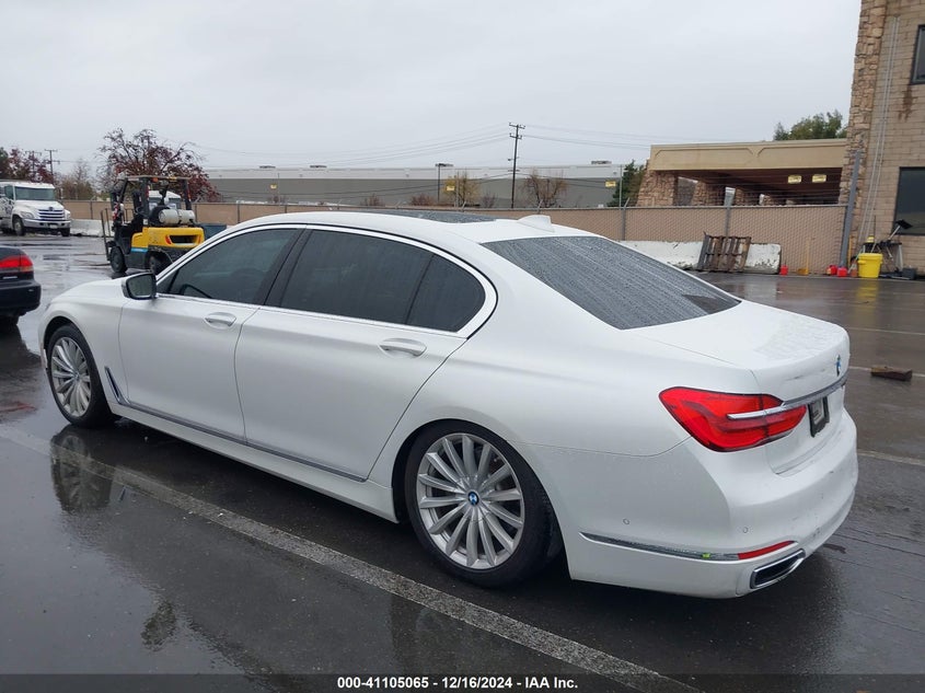 Vin: wba7e2c32hg740733, lot: 41595190, bmw 740i 20173