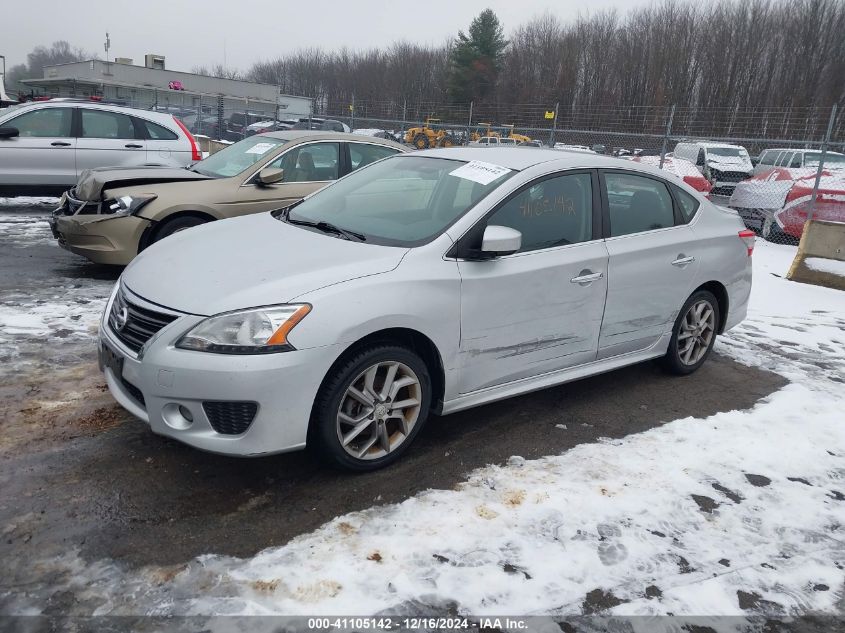 VIN 3N1AB7AP4EY232118 2014 Nissan Sentra, SR no.2