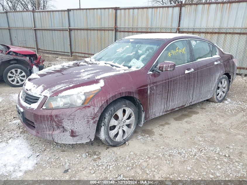 2008 HONDA ACCORD VIN: 1HGCP36828A010267