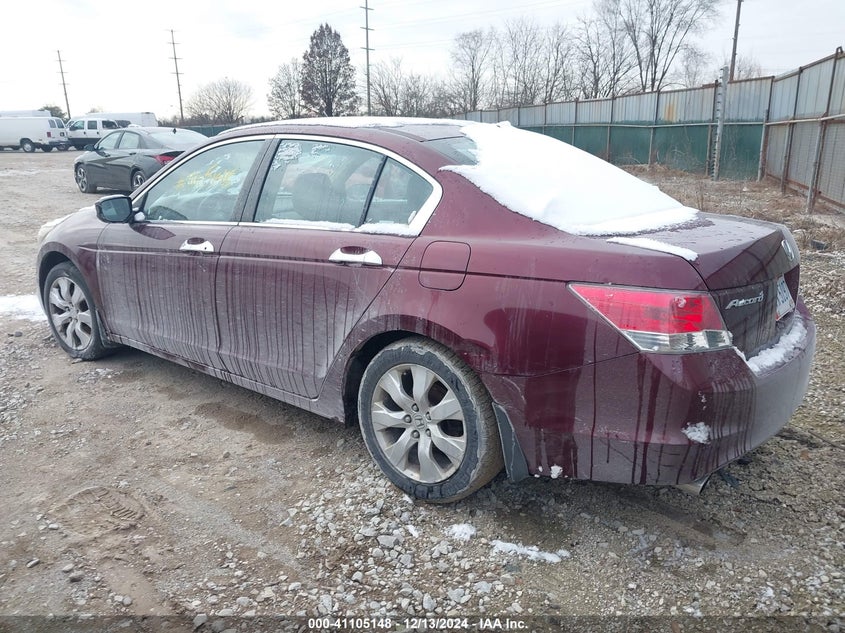 2008 HONDA ACCORD VIN: 1HGCP36828A010267