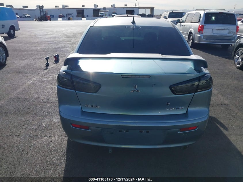 2008 MITSUBISHI LANCER VIN: JA3AU86U18U020665