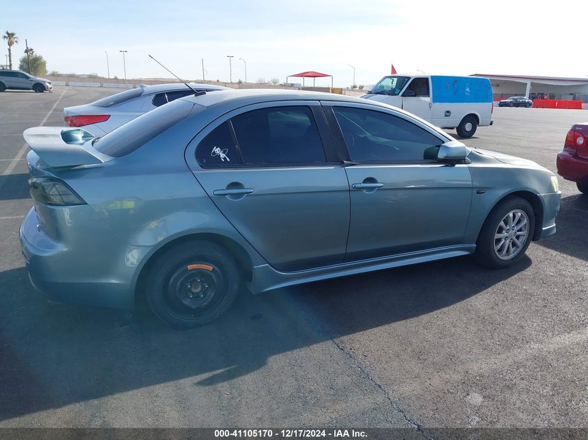 2008 MITSUBISHI LANCER VIN: JA3AU86U18U020665