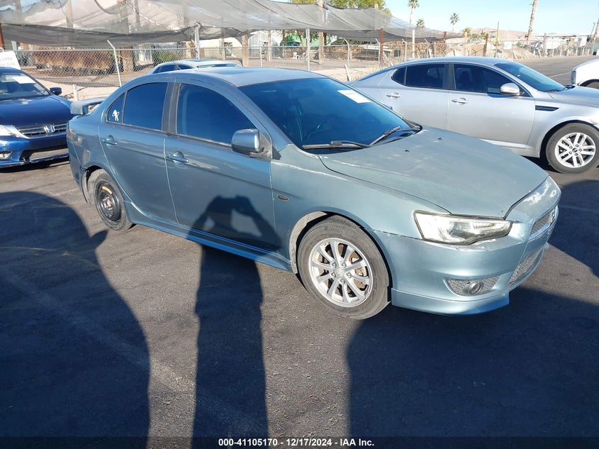 2008 MITSUBISHI LANCER VIN: JA3AU86U18U020665