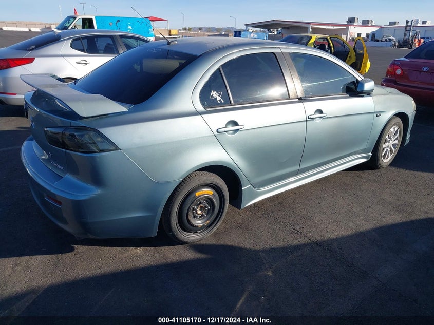 2008 MITSUBISHI LANCER VIN: JA3AU86U18U020665