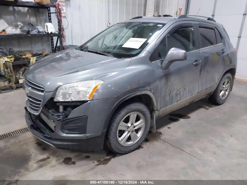 VIN KL7CJRSB8FB068442 2015 Chevrolet Trax, LT no.2