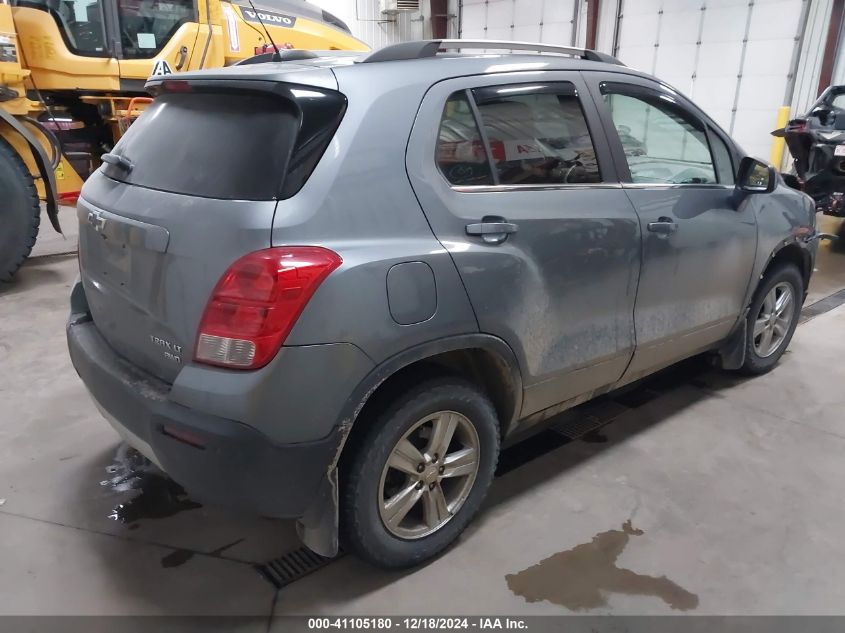 VIN KL7CJRSB8FB068442 2015 Chevrolet Trax, LT no.4