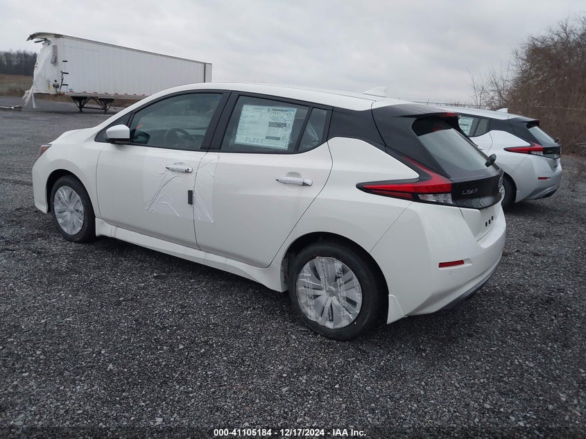 Vin: 1n4az1bv6sc564722, lot: 41595309, nissan leaf s 20253