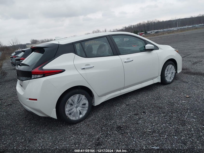 Vin: 1n4az1bv6sc564722, lot: 41595309, nissan leaf s 20254
