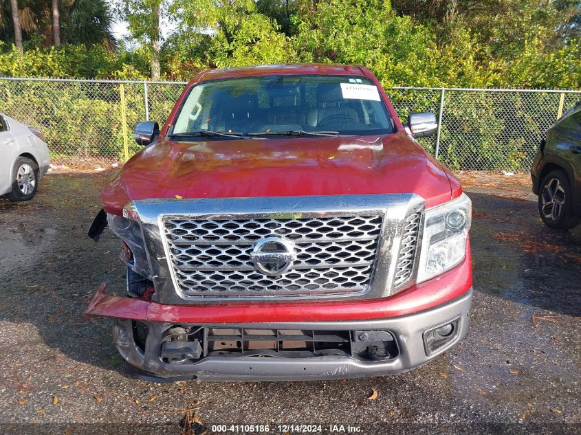 2017 Nissan Titan Platinum Reserve VIN: 1N6AA1E61HN525794 Lot: 41105186