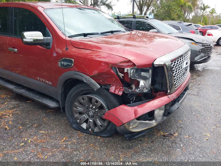 2017 Nissan Titan Platinum Reserve VIN: 1N6AA1E61HN525794 Lot: 41105186