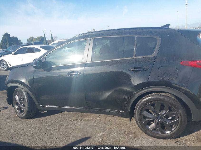 2022 Kia Sportage Nightfall Edition VIN: KNDP63AC1N7983664 Lot: 41105210