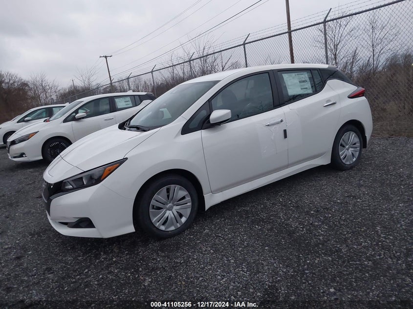 Vin: 1n4az1bv4sc567425, lot: 41595381, nissan leaf s 20252