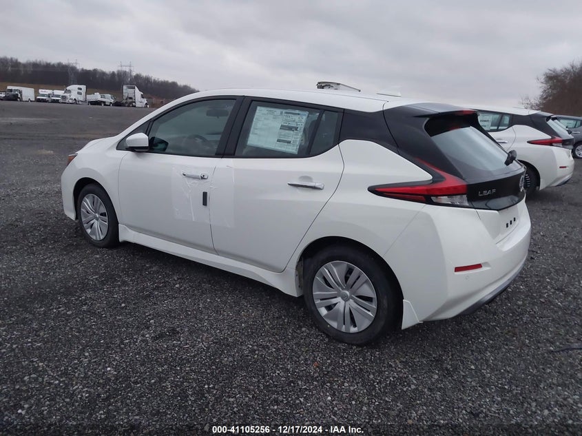 Vin: 1n4az1bv4sc567425, lot: 41595381, nissan leaf s 20253