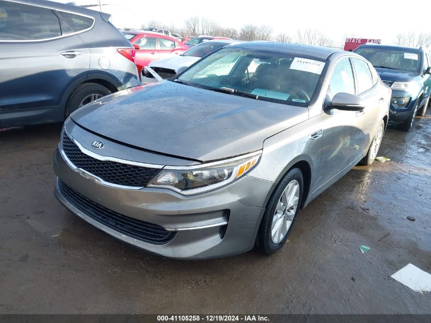 VIN 5XXGT4L39GG036376 2016 KIA OPTIMA no.2