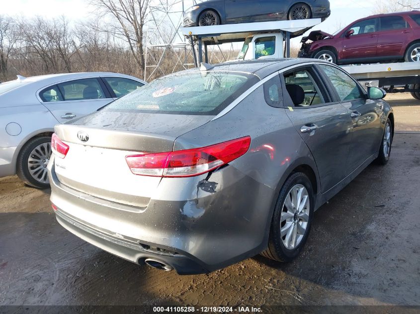 VIN 5XXGT4L39GG036376 2016 KIA OPTIMA no.4