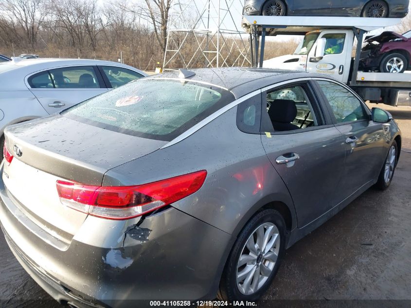 VIN 5XXGT4L39GG036376 2016 KIA OPTIMA no.6