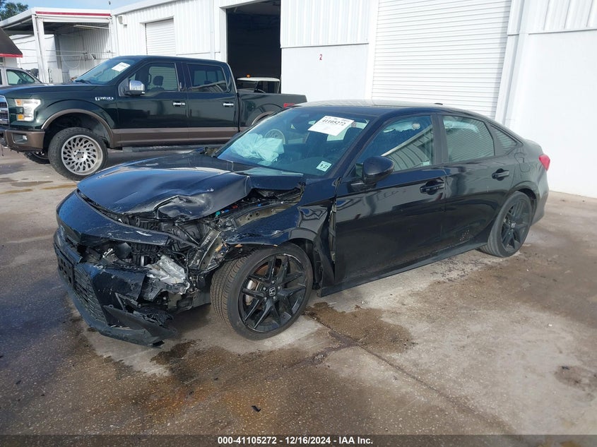 VIN 2HGFE2F58NH600621 2022 HONDA CIVIC SPORT