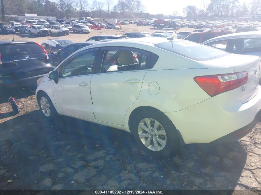 2015 Kia Rio Ex VIN: KNADN4A34F6459313 Lot: 41105292