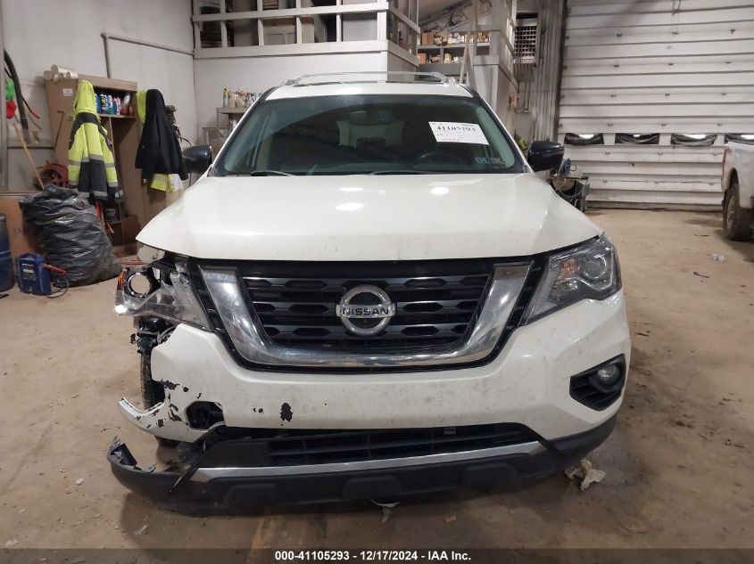 2017 Nissan Pathfinder Platinum VIN: 5N1DR2MM5HC672349 Lot: 41105293