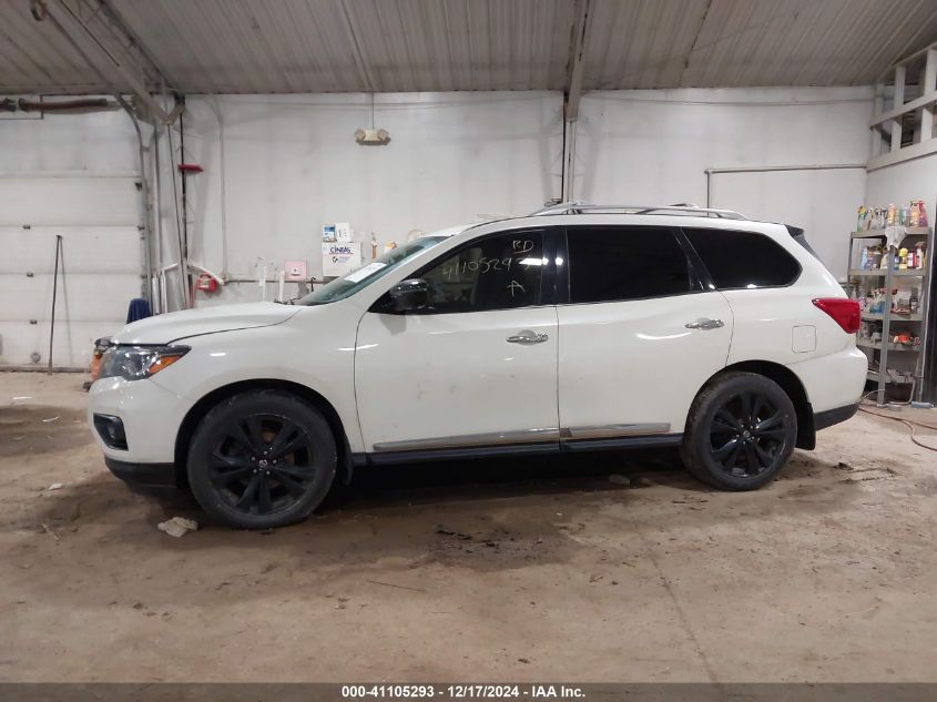 2017 Nissan Pathfinder Platinum VIN: 5N1DR2MM5HC672349 Lot: 41105293