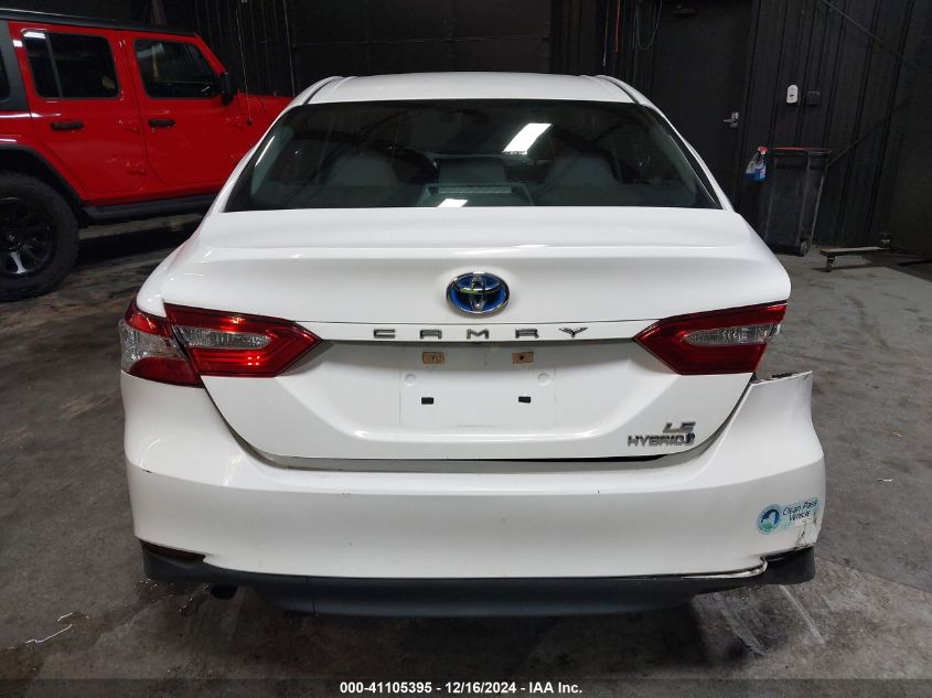 VIN 4T1B31HK2JU504390 2018 Toyota Camry, Hybrid LE no.16