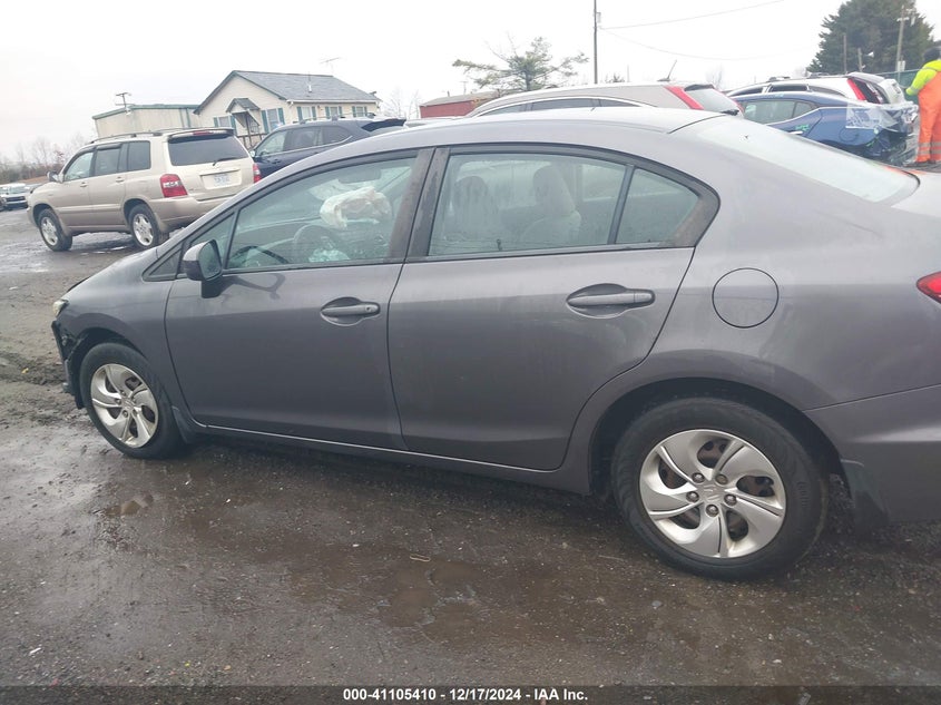 2015 HONDA CIVIC VIN: 19XFB2F58FE047361