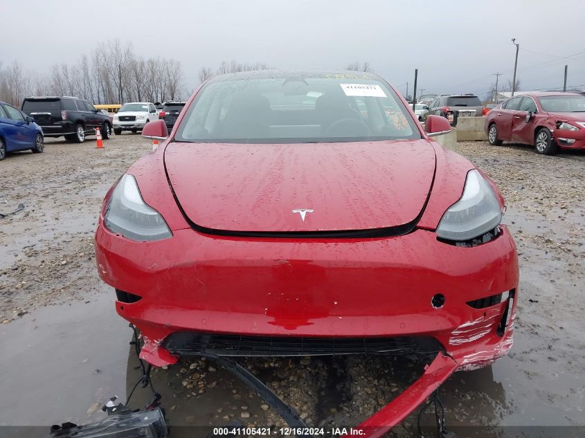 2020 Tesla Model 3 Long Range Dual Motor All-Wheel Drive VIN: 5YJ3E1EB5LF588966 Lot: 41105421