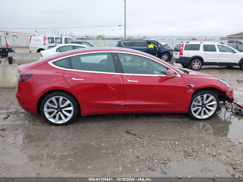 2020 Tesla Model 3 Long Range Dual Motor All-Wheel Drive VIN: 5YJ3E1EB5LF588966 Lot: 41105421