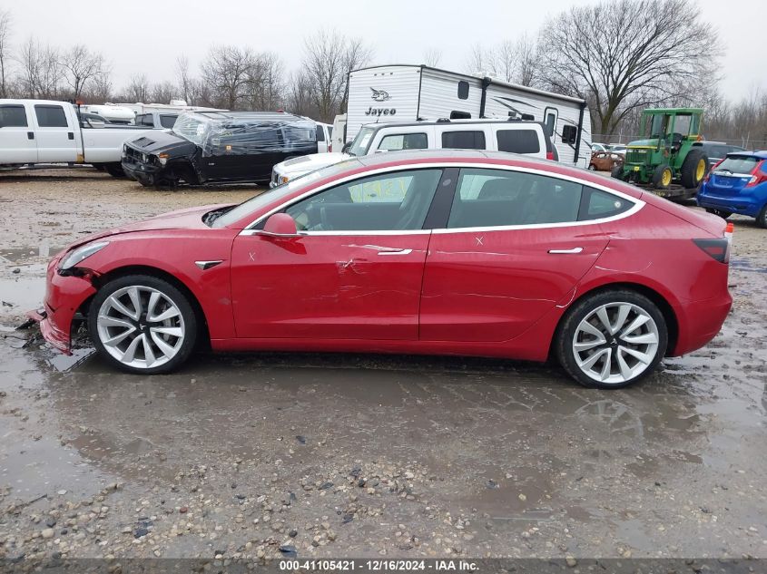 2020 Tesla Model 3 Long Range Dual Motor All-Wheel Drive VIN: 5YJ3E1EB5LF588966 Lot: 41105421