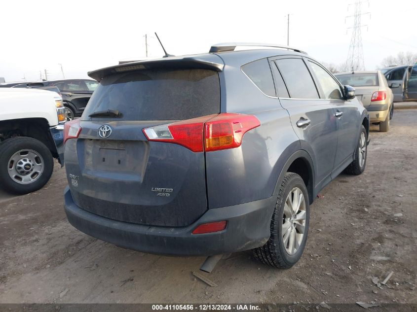 VIN JTMDFREVXED090329 2014 Toyota RAV4, Limited no.4