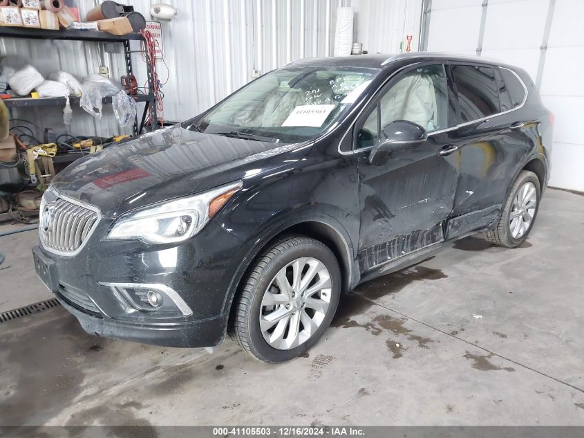 VIN LRBFXESX1GD245565 2016 Buick Envision, Premium I no.2