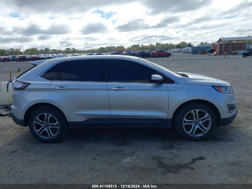 VIN 2FMPK3K97GBB30125 2016 Ford Edge, Titanium no.14