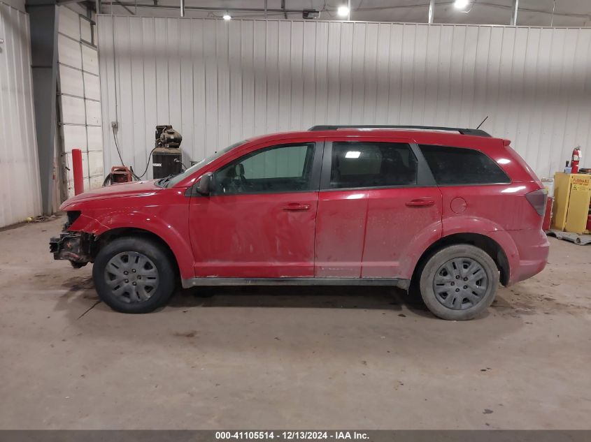 2017 Dodge Journey Se VIN: 3C4PDCAB8HT584182 Lot: 41105514