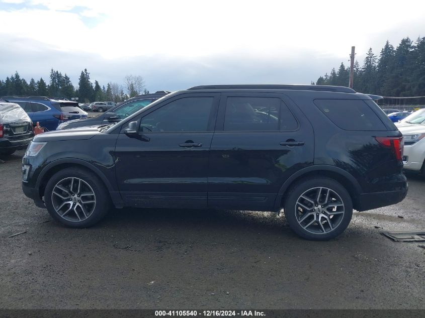 2016 Ford Explorer Sport VIN: 1FM5K8GT6GGC06998 Lot: 41105540