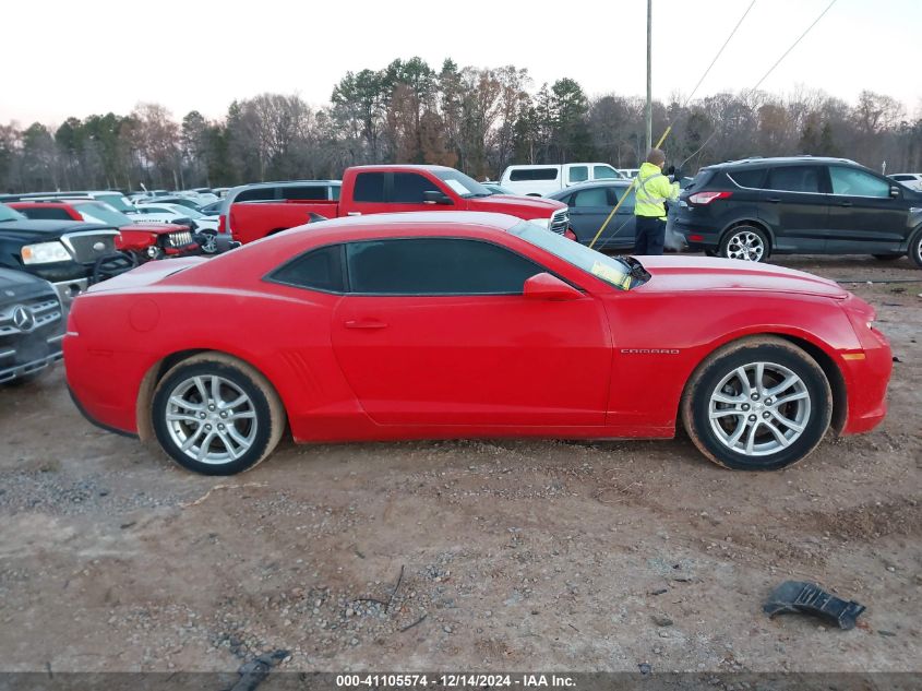 2015 Chevrolet Camaro 1Lt VIN: 2G1FD1E32F9170763 Lot: 41105574