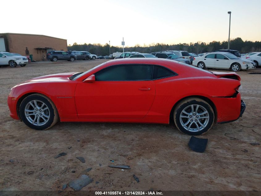 2015 Chevrolet Camaro 1Lt VIN: 2G1FD1E32F9170763 Lot: 41105574